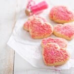 galletas de azúcar de San Valentín