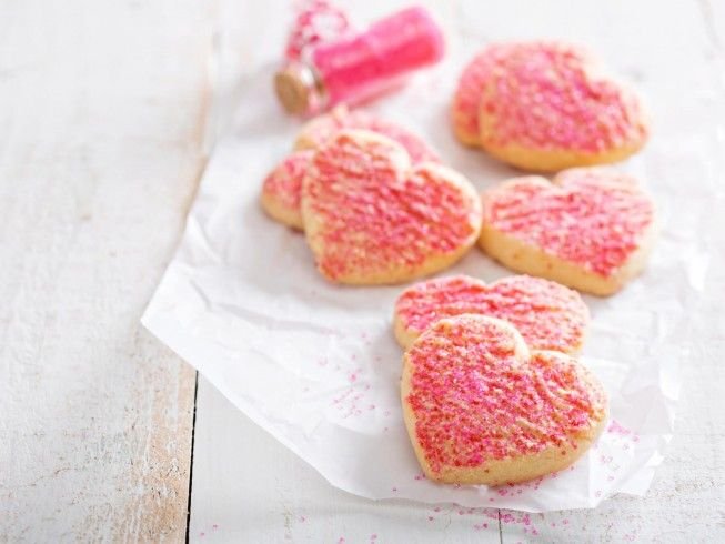 Galletas De Azúcar De San Valentín