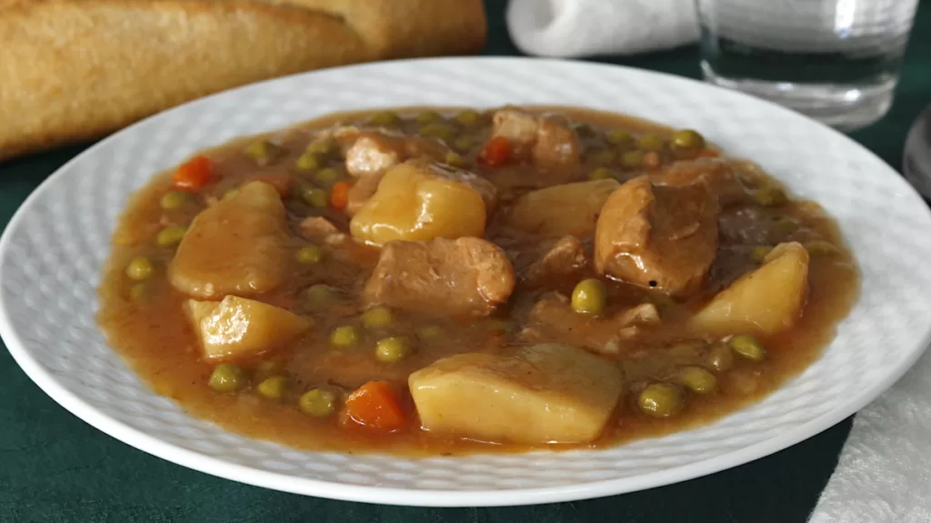 Estofado de Cerdo con Patatas Dulces