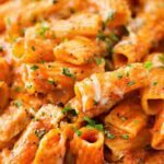 Pollo a la Italiana con Salsa Marinara y Pasta Penne