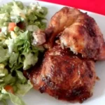 Pollo al Chileno con Arroz Pilaf y Ensalada de Tomate