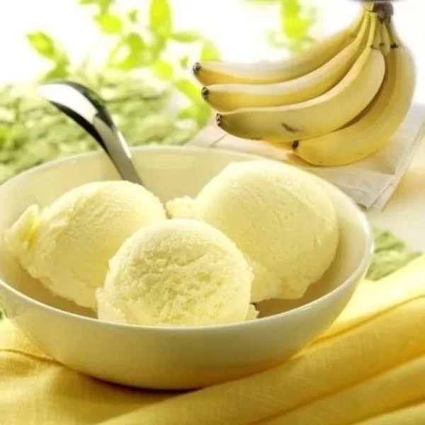 helado de plátano