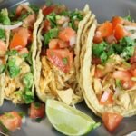 Tacos de Pollo a la Mexicana