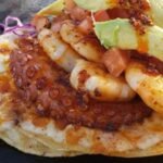 Tacos de Camarón y Pulpo
