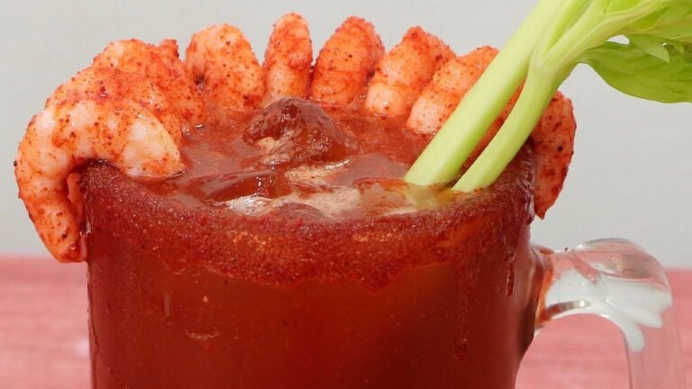 michelada con camarones