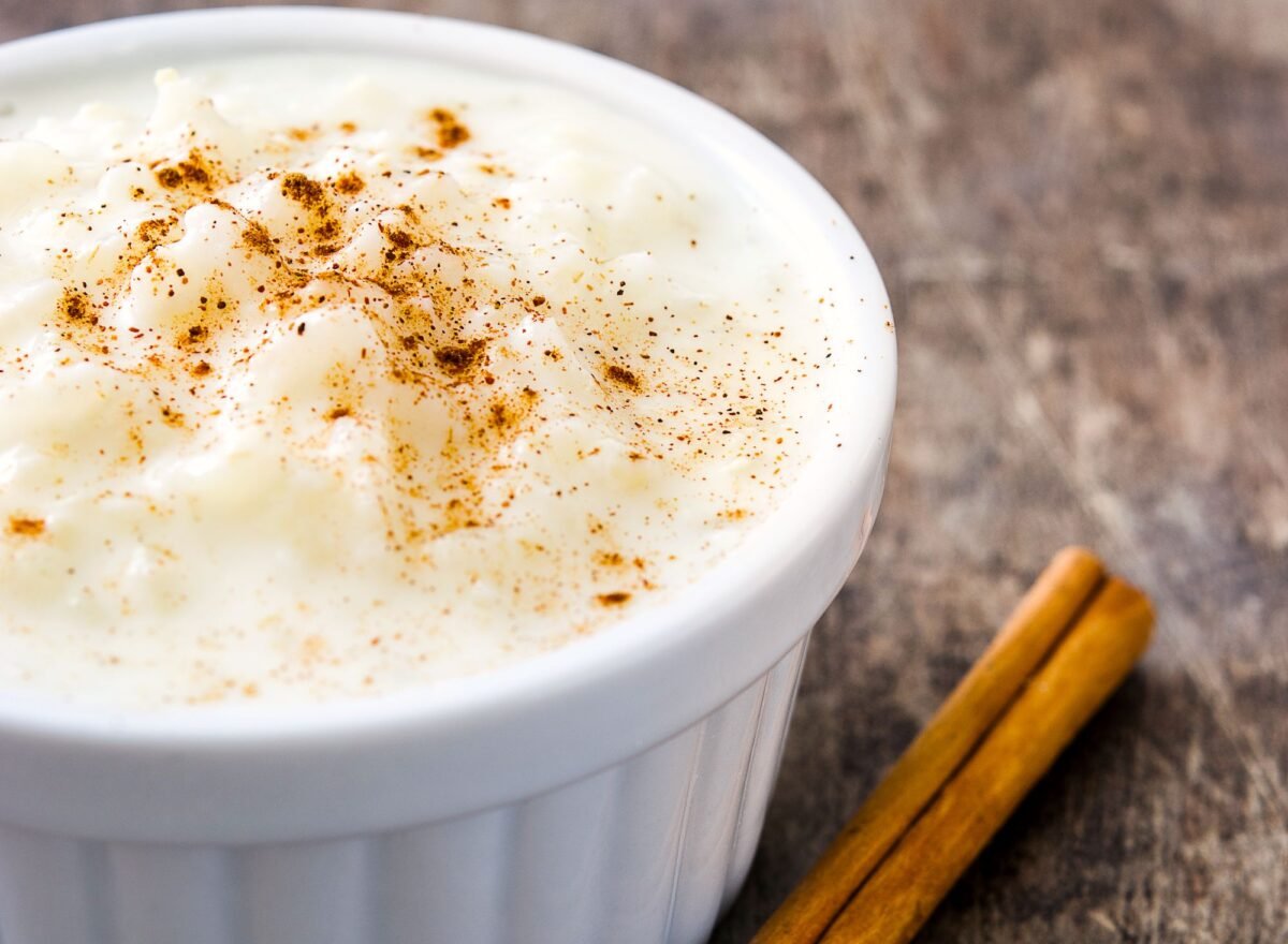 Arroz con leche de coco