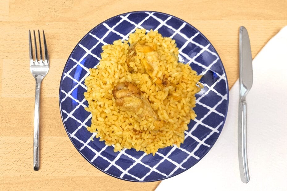 Arroz con pollo fácil