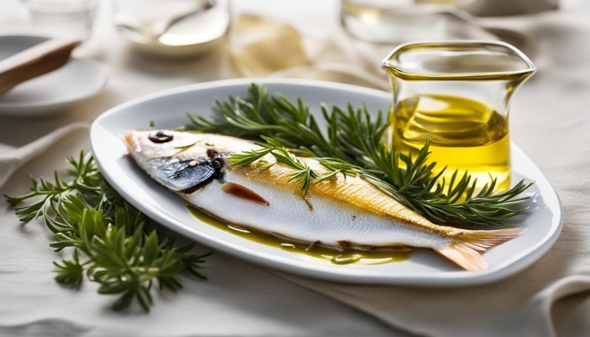 El aceite de oliva en el pescado: maridajes perfectos