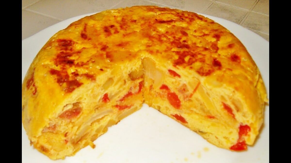 Tortilla Española con Chorizo